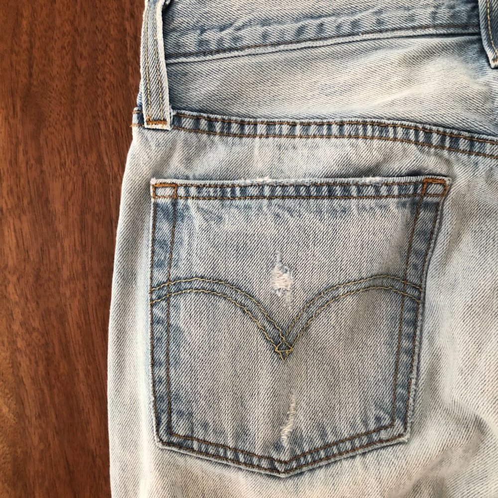 Levi's 501 Skinny Jeans in Clear Minds - Picture 11 of 16